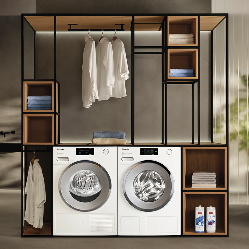 Bộ đôi máy giặt và máy sấy miele lựa chọn hoàn hảo