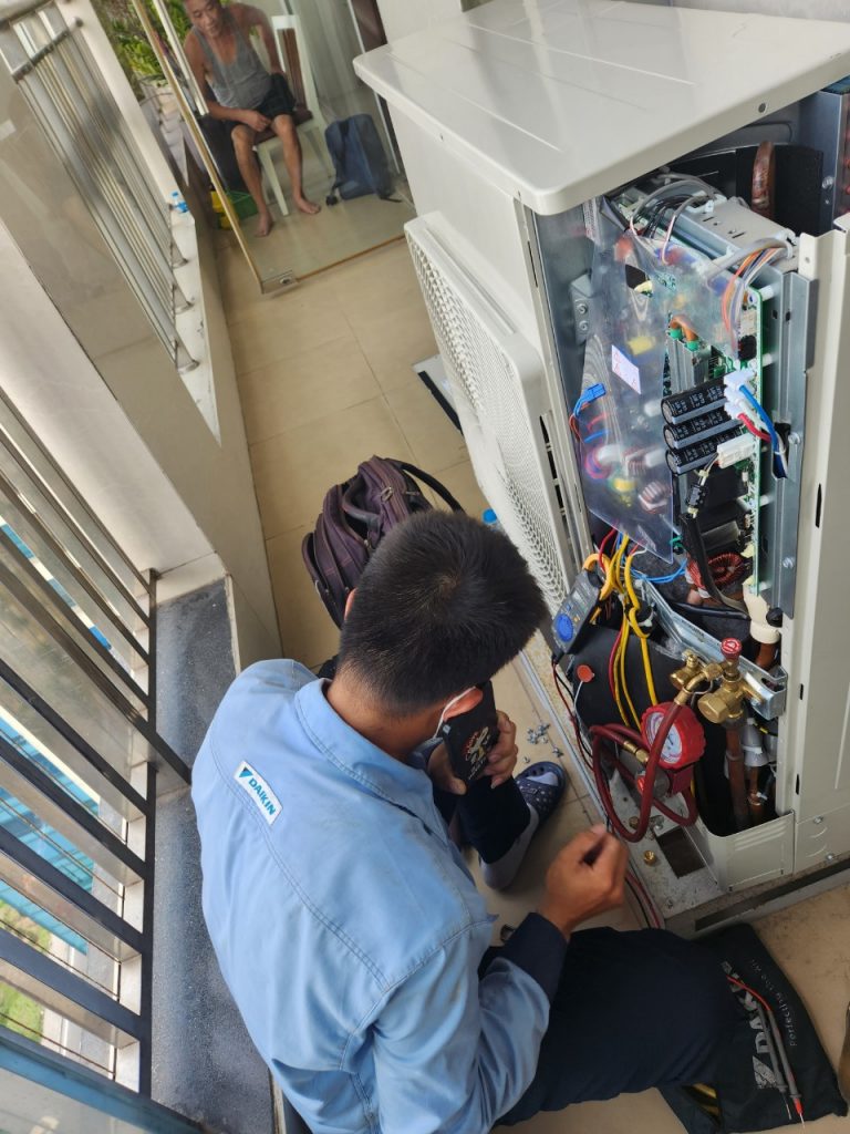 Địa chỉ sửa điều hòa Daikin uy tín tại nhà