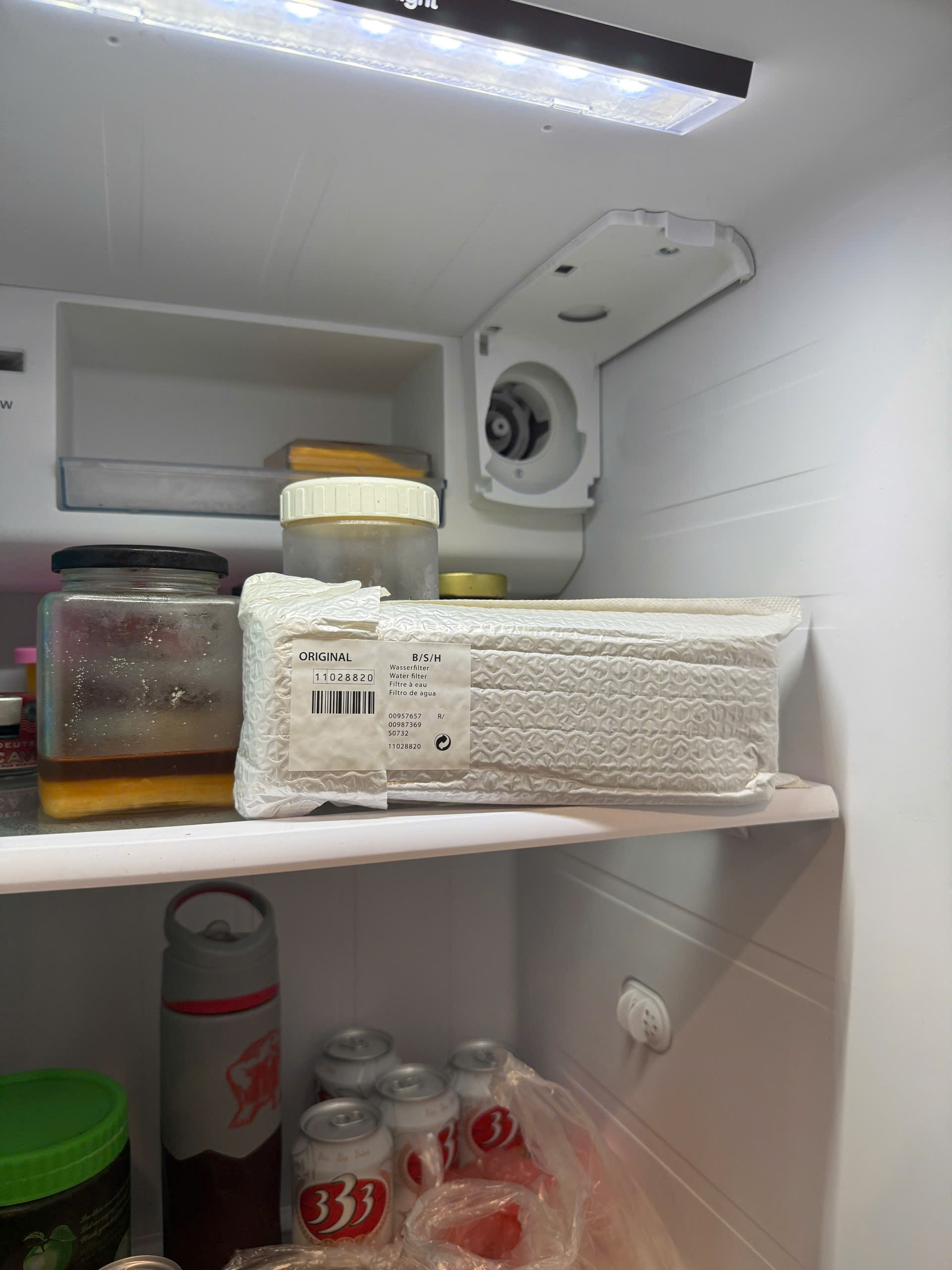 Hãy thay thế ngay lõi lọc khi tủ lạnh bosch nháy đèn Filter trên màn hình