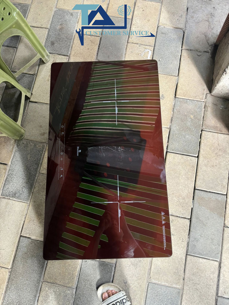 Mặt kính bếp từ đôi Fagor chính hãng