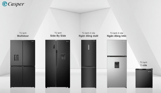 Sửa chữa bảo hành tủ lạnh Casper tại nhà
