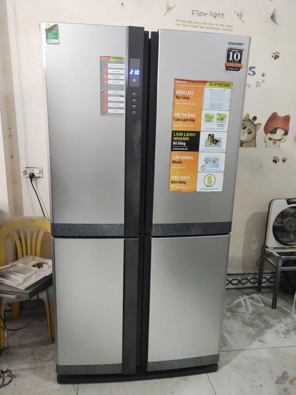 Sửa chữa tủ lạnh Sharp uy tín tại nhà
