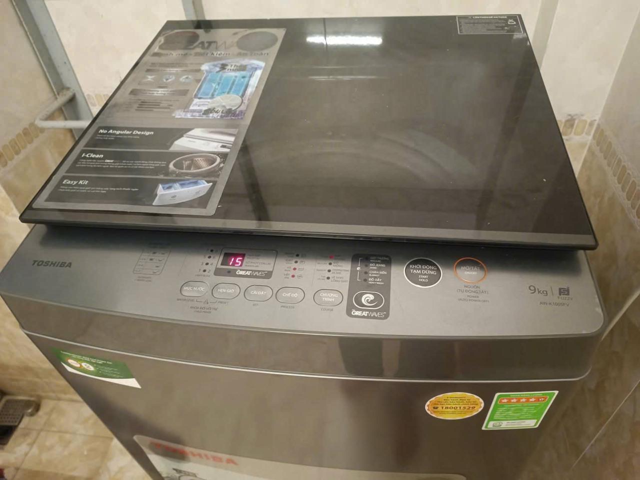 Sửa máy giặt Toshiba lồng đứng không hoạt động