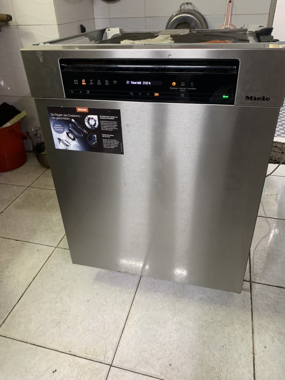Sửa máy rửa bát miele chính hãng tận tâm