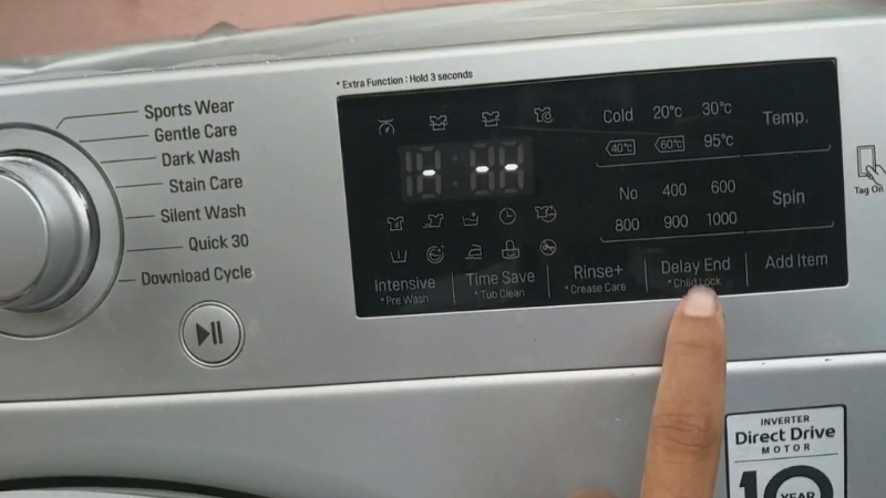 Thao tác xử lý lỗi CL máy giặt LG nhanh chóng