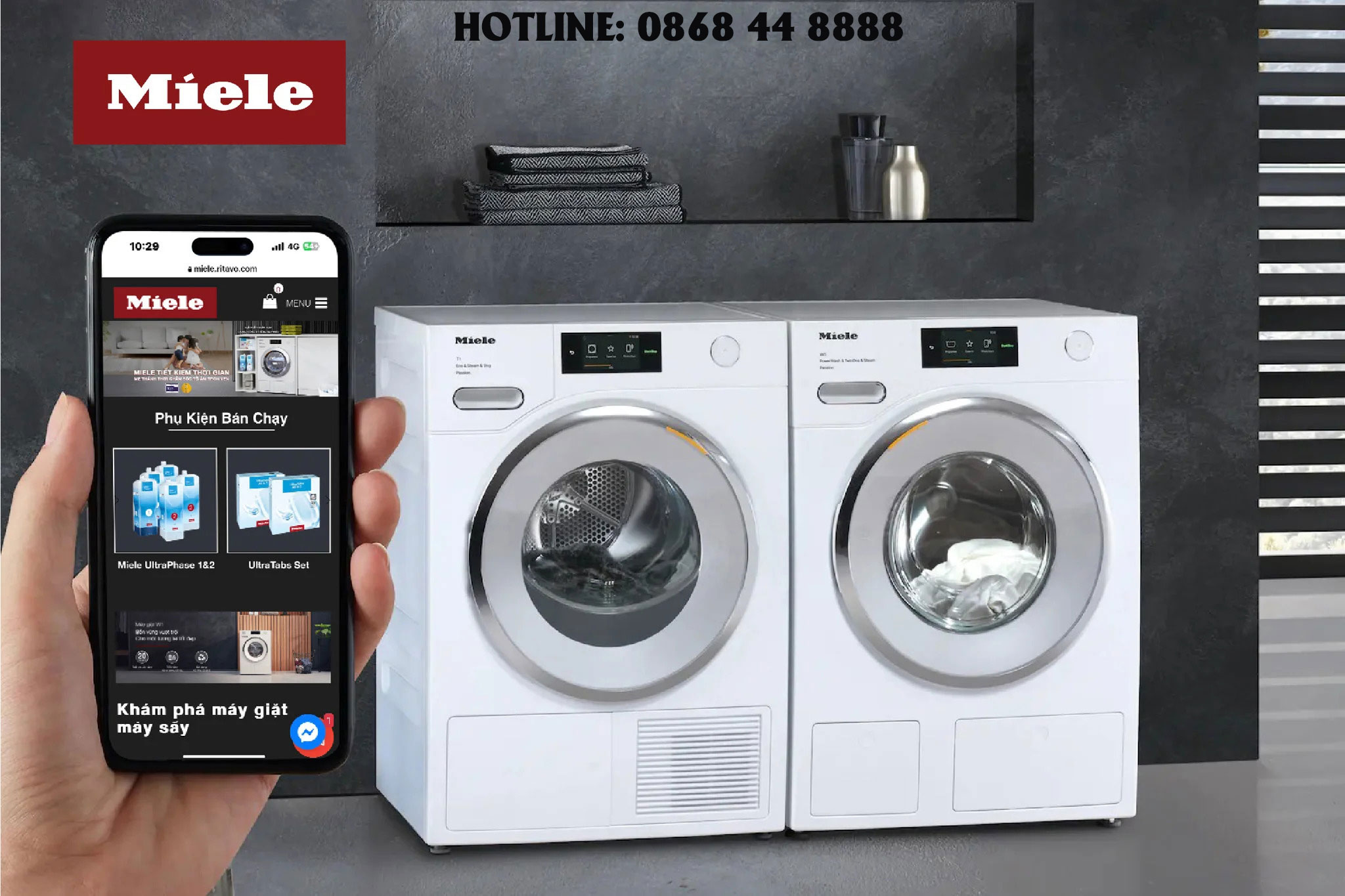 Trung tâm sửa chữa máy giặt Miele chuyên nghiệp tại Hà Nội