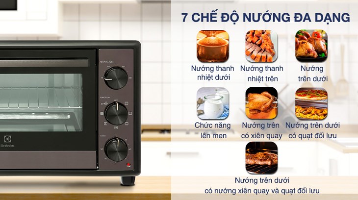 Lò nướng electrolux sự lựa chọn hoàn hảo cho không gian bếp