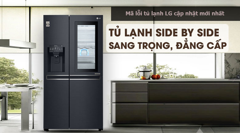 Mã lỗi tủ lạnh LG cập nhật mới nhất