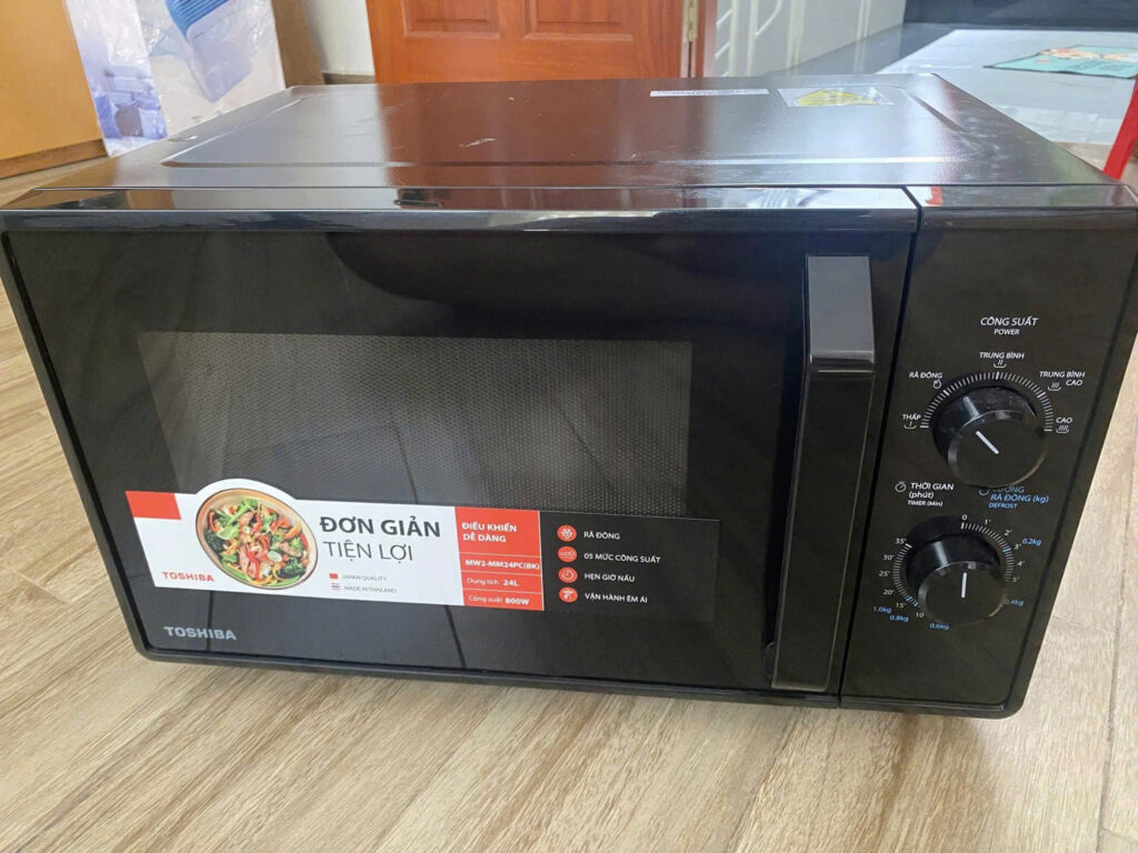 Sửa lò vi sóng toshiba uy tín tại nhà