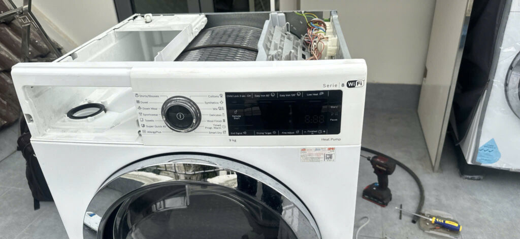 Sửa máy sấy quần áo Bosch không nóng