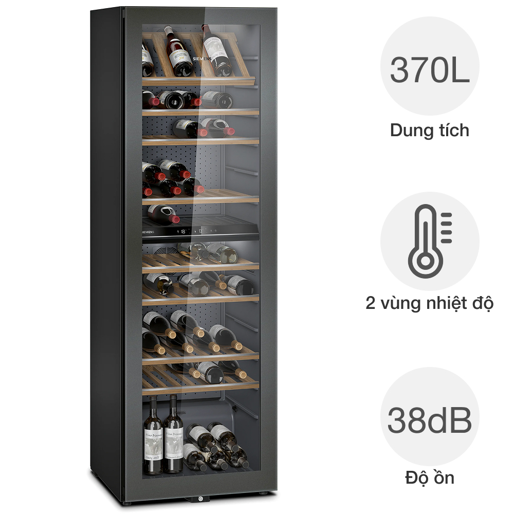 Tủ rượu Siemens luôn là sự lựa chọn hàng đầu của khách hàng Việt